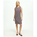 Brooks Brothers Women's Cotton Blend Boucle Shift Dress | Size 4