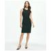 Brooks Brothers Women's The Essential Stretch Wool Sheath Dress | Black | Size 8