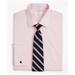 Brooks Brothers Men's Stretch Madison Relaxed-Fit Dress Shirt, Non-Iron Pinpoint Ainsley Collar French Cuff | Pink | Size 15 35