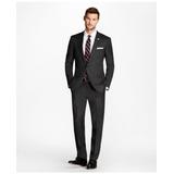 Brooks Brothers Men's Classic Fit Grey Herringbone 1818 Suit | Size 40 Long