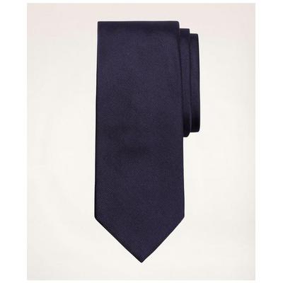 Brooks Brothers Men's Solid Rep Tie | Navy | Size ...