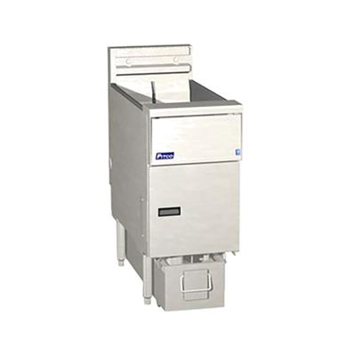 Pitco SE14S-1FD 220/3 Commercial Electric Fryer - 50 lb Vat, Floor Model, 220v/3ph, Stainless Steel