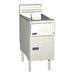 Pitco SE14X Commercial Electric Fryer - (1) 50 lb Vat, Floor Model, 208v/3ph, Stainless Steel