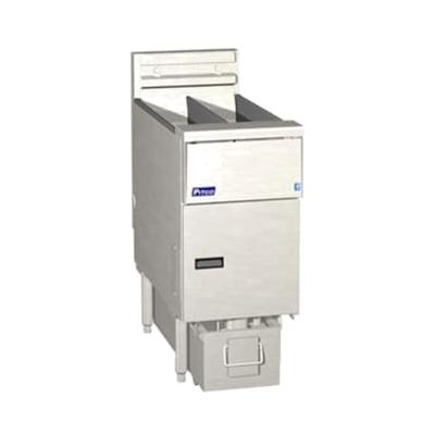 Pitco SE14X-3FD Solstice Commercial Electric Fryer - (3) 50 lb Vats, Floor Model, 240v/3ph, Stainless Steel