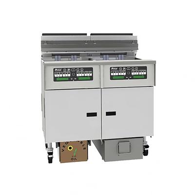 Pitco SELV184-C/FD Solstice Commercial Electric Fryer - (1) 40 lb Vat, Floor Model, 240v/3ph, Stainless Steel