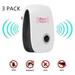 Ultrasonic Pest Repeller 2021 Upgraded Electronic Pest Repellent Plug in Indoor Pest Repellent for Mosquito Insects Cockroaches Mouse Rats Bug Spider Ant Human & Pet Safe(3 Pack)