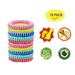 TRIANU 10 Pack Natural Anti Mosquito Insect & Bug Repellent Bracelet Band Wristbands Waterproof for Kids Adults Pets Travel Size Mosquito Repellent Bracelets for Camping Hiking Fishing