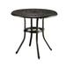 Hefilesy 32*32*29 Outdoor Cast Aluminum Round Dining Table