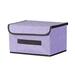 Noarlalf Storage Bins Storage Box Foldable Clothing Sundries Portable Storage Box with Lid Foldable Storage Box Storage Bins with Lids 27*20*1