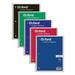 2Pc Oxford Coil-Lock Wirebound Notebooks 1 Subject Wide-Legal Rule Assorted Color Covers 10.5 X 8 70 Sheets