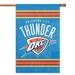 Party Animal- Inc. Applique Banner Flag - Oklahoma City Thunder