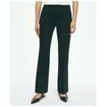 Brooks Brothers Women's The Essential Stretch Wool Trousers | Black | Size 12