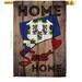 Ornament Collection 28 x 40 in. State Connecticut Home Sweet American State Vertical House Flag with Double-Sided Decorative Banner Garden Yard Gift