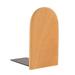 Natural Creative Wood Bookend Holder Reusable Resistance To Fall Bookshelf Book Holder Organizer Rack Housewarming Gifts Housewarming Decorations B Small