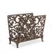 GG Collection Acanthus Magazine & Towel Holder Brown