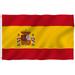 Anley Fly Breeze 3x5 Foot Spain Flag - Vivid Color and UV Fade Resistant - Canvas Header and Double Stitched - Spainish National Flags Polyester with Brass Grommets 3 X 5 Ft