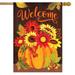 Pumpkin Bouquet Fall House Flag Welcome Autumn 28 x 40 Briarwood Lane