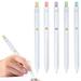 Tohuu Gel Pens 5PCS Aesthetic Retractable Rolling Ball Pen Fine Point Refills 0.5mm Ink Smooth Writing Pens Cute Pens Aesthetic pens for School Office Home Diary Pens reasonable