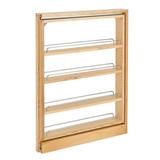 Rev-A-Shelf 432-BF-3C 3in Cabinet Base Filler Pull-Out Organizer Spice Rack