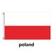 Pompotops The Flag Of The Top 32 Of The 2022 World Cup The Flag Of The World Cup The Decorations For Fans Cheering Poland Flags