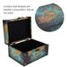 EBTOOLS Wooden Storage Box Jewelry Organizer Vintage For Women Girls