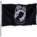 FRF 2 x 3 POW MIA Double Sided Embroidered Pow Flag 2x3 foot Outdoor- Heavy Duty 2ply You are Not Forgotten Prisoner of War Pow Mia Flags Banner with 2 Brass Grommets 4 Rows Stitched (Double Sided)