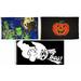 3x5 Happy Halloween 3 Pack Flag Wholesale Set #42 Combo 3 x5 Banner Grommets