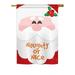 Breeze Decor BD-XM-H-114153-IP-BO-DS02-US 28 x 40 in. Seasonal Christmas Impressions Decorative Vertical House Flag - Naughty or Nice Winter