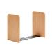 Pandapark Wood Bookends Pack of 1 Pair Non-Skid Office Book Stand (Beech-A Plus)