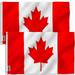 ANLEY 3x5 Foot Canada Flag - Canadian National Flags Polyester (2 Pack)