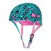 Triple Eight THE Certified Sweatsaver Helmet for Skateboarding BMX and Roller Skating Moxi Leopard X-Small / Small