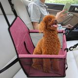 SHCKE Pet Seat Dog Car Seat Pet Booster Seat Pet In-car Booster Car Seat Breathable Anti-Dirty Dog Carrier Dog Booster Seats with Seat Belt for Travel and Outdoor