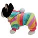 Pet color one-piece clothing flannel material pet autumn and winter clothing pet dog cotton clothing sï¼ŒG76010