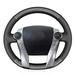 MEWANT Handsewing Carbon Fiber Steering Wheel Cover for Toyota Prius C 2012-2017 / Prius 30 XW30 2009-2015 / Prius V 2012-2017 / Aqua 2014-2015
