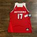 Nike Tops | - Nike Ncaa Rutgers University Scarlet Knights Basketball Jersey | Color: Black/Red | Size: M