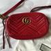 Gucci Bags | Gucci Gg Marmont Matelass Shoulder Bag. Red | Color: Gold/Red | Size: Small