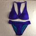 Victoria's Secret Swim | Bin 40 New Victoria’s Secret 2pc Swimsuit Bikini Underwired Padded Purple Xs | Color: Purple | Size: Xs