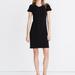 Madewell Dresses | Madewell Button-Front Ribbed Mini Dress | Color: Black | Size: Xs