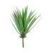 Hesroicy Artificial Green Plant Realistic Flocked Prickly Grass Artificial Plastic Flower for Garden Home Decor