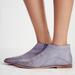 Free People Shoes | Free People Bootie Aquarian Suede Distressed Stud Gray Size 36=6 | Color: Gray | Size: 6