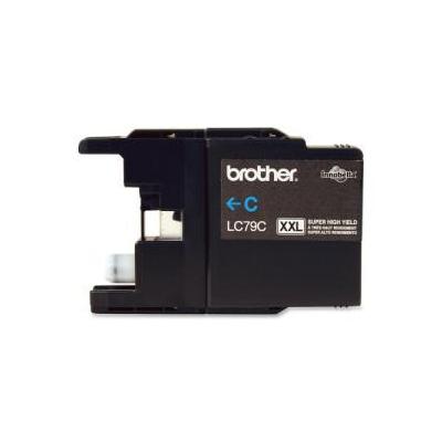 Brother LC79C Ink Cartridge - Cyan - Inkjet - 1200 Page - 1 Each