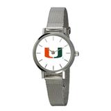 Women's Miami Hurricanes Plexus Stainless Steel Watch