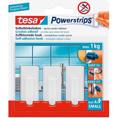 Tesa - Powerstrips Haken small weiss