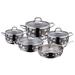 Sofram Tulip 18/10 Stainless Steel Cookware Set of 5