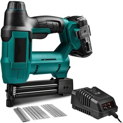 Cordless & Rechargeable Nail Gun, Including Battery and Charger