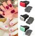 Mairbeon 2 Pcs/1 Set Pro Painting Polish Rubber Nail Art Stamping Scraper Manicure Tools