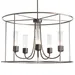 Hubbardton Forge Portico Drum Outdoor Pendant Light - 362010-1007