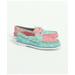 Brooks Brothers Women's Sperry x A/O 2-Eye Floral Shoes | Blue | Size 8