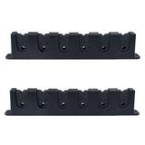 RABBITH Horizontal 3/4/6 Rod Storage Rack Fishing Pole Holder Wall Mount Stand Foam Inserts With Screw For Garage Carp Accessory