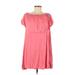 Beeson River Casual Dress - Mini: Pink Print Dresses - Women's Size Medium